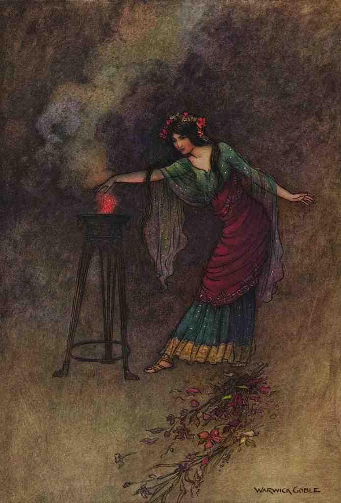 Goble Warwick Geoffrey Chaucer 1912 Medea A4 Photo Print