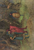Goble Warwick Geoffrey Chaucer 1912 Three Revelers A4 Photo Print