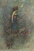 Goble Warwick Geoffrey Chaucer 1912 Zenobia A4 Photo Print