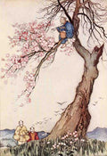 Goble Warwick Green Willow 1910 Hana Saka Jiji A4 Photo Print