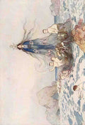 Goble Warwick Green Willow 1910 Queen Of Waves A4 Photo Print