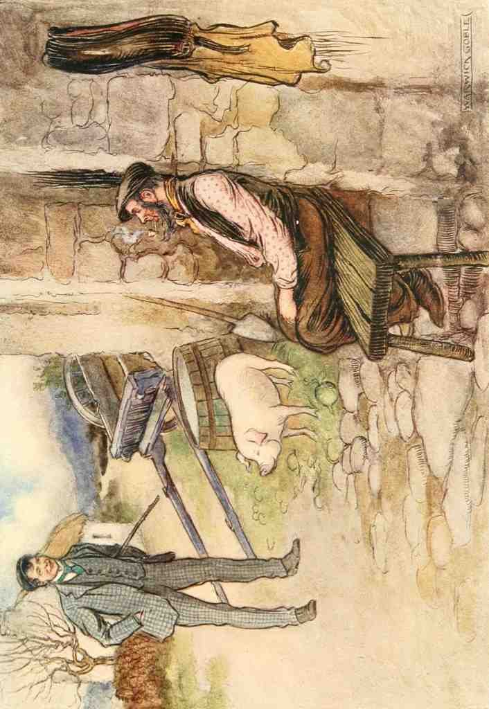 Goble Warwick Irish Ways 1909 And Is It Yourself Alec Gowran A4 Photo Print