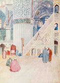 Goble Warwick Turkey 1911 Sultan Ahmed Mosque A4 Photo Print