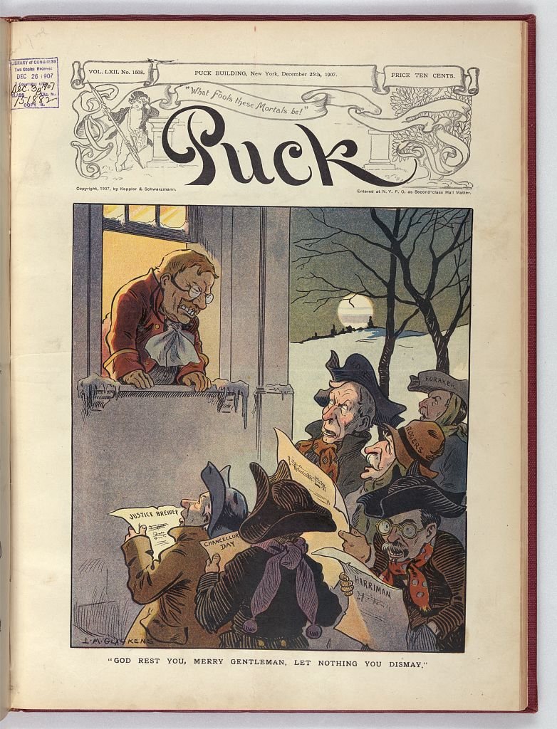 God rest you merry gentleman let nothing you dismay PUCK A4 Photo Print