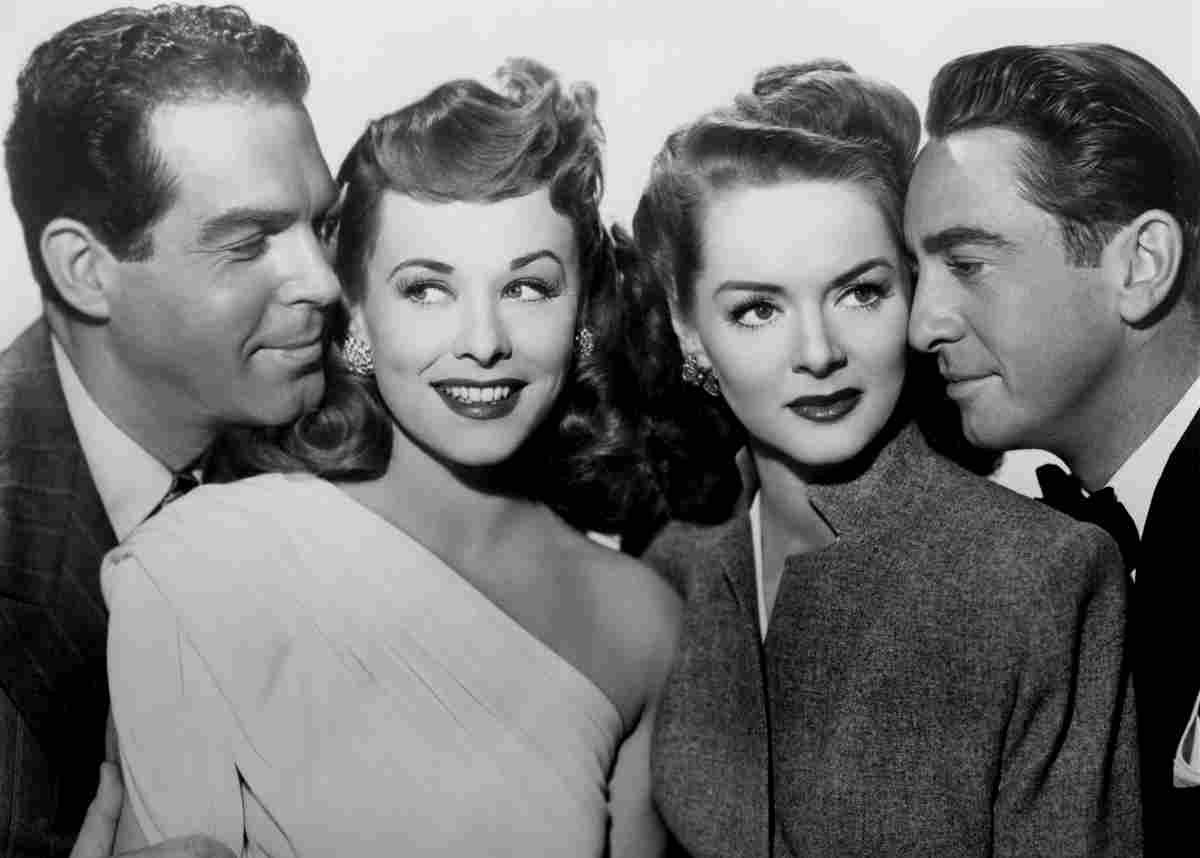 Goddard Paulette Suddenly Its Spring 1 film star poster A4 Photo Print