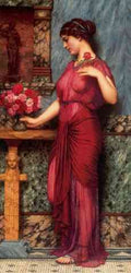 Godward An Offering To Venus A4 Photo Print