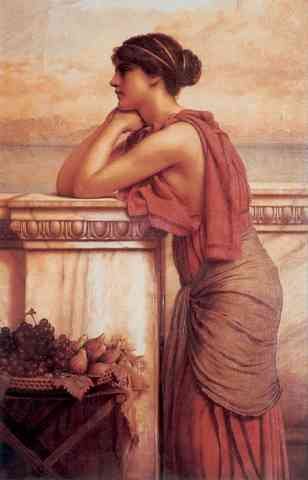 Godward By The Wayside 1912 A4 Photo Print