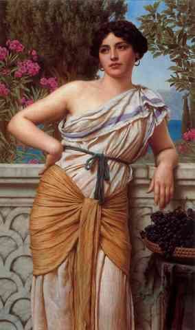 Godward Reverie 1912 A4 Photo Print