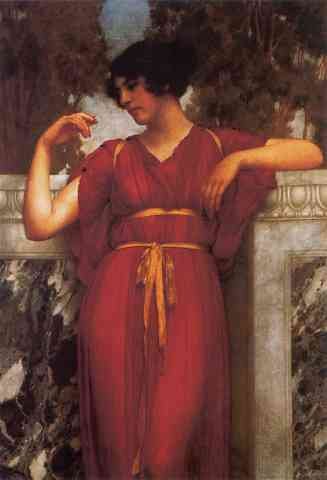 Godward The Ring 1898 A4 Photo Print
