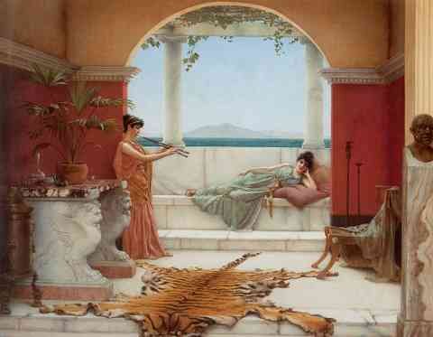 Godward The Sweet Siesta Of A Summer Day A4 Photo Print