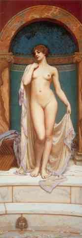 Godward Venus At The Bath A4 Photo Print