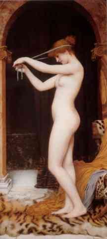 Godward Venus Binding Her Hair 1 A4 Photo Print