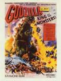 Godzilla King Monsters Vintage Retro Advert Ads A4 Photo Print
