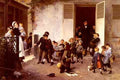 Goeffrey Henry Jules Jean La Sortie De L Ecole A4 Photo Print
