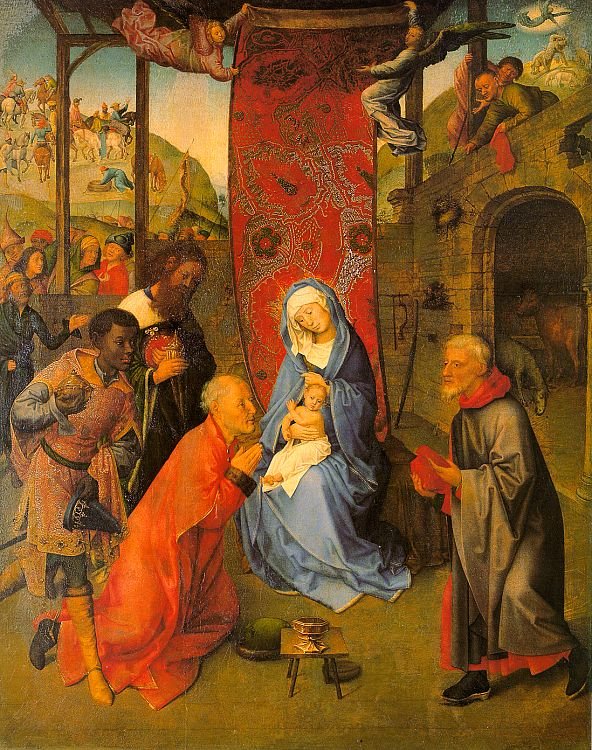 Goes Hugo van der Follower of Flemish 1400s2 Art A4 Photo Print