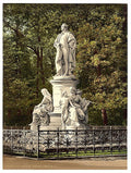 Goethes Memorial Berlin Vintage A4 Photo Print