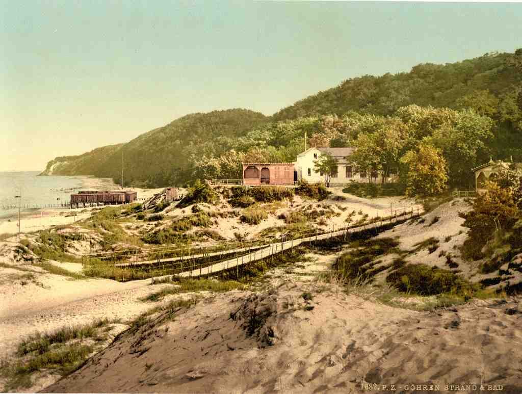 Gohren Isleof Rugen Germany Vintage A4 Photo Print