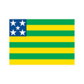 Goias State Flag N4801 A4 Photo Print