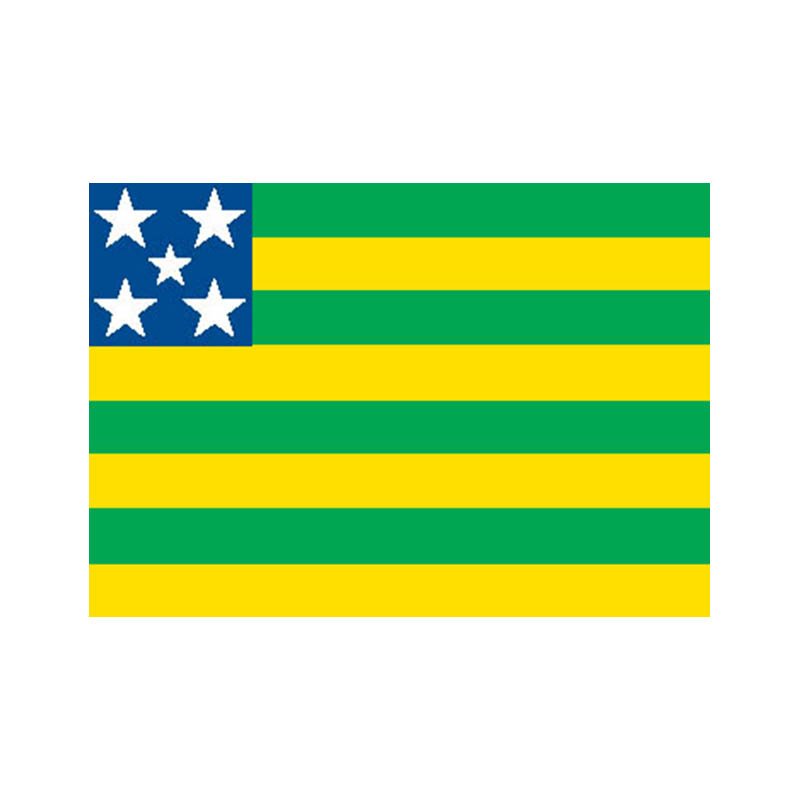 Goias State Flag N4801 A4 Photo Print