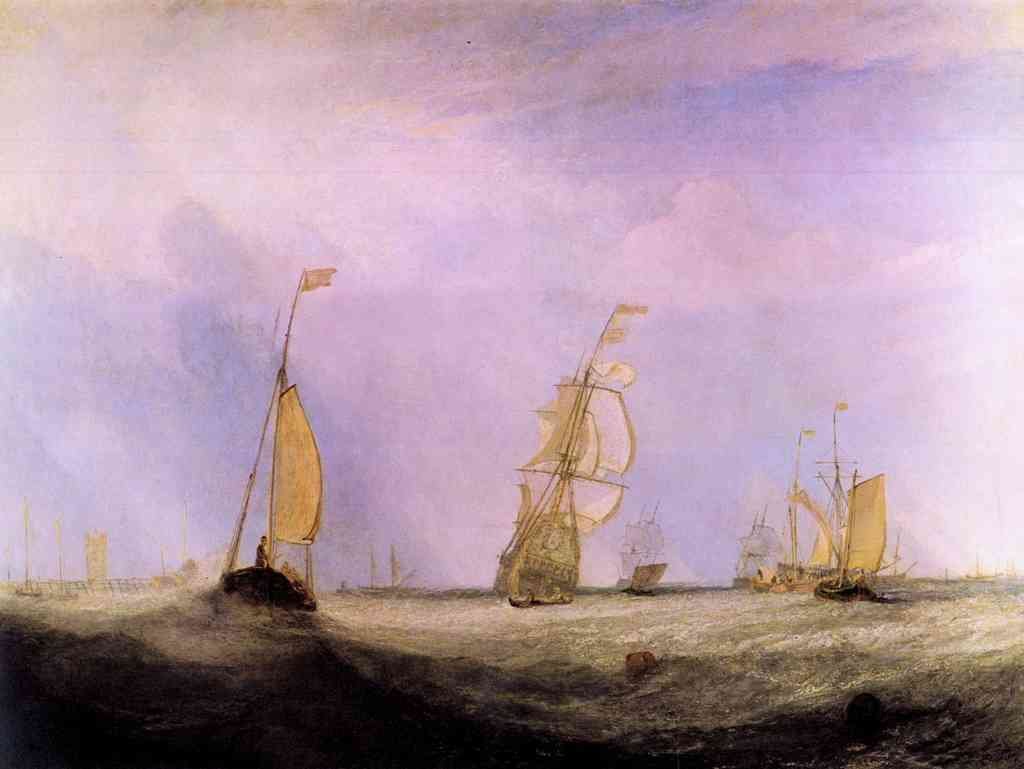 Going To Sea Joseph Mallord Turner A4 Photo Print