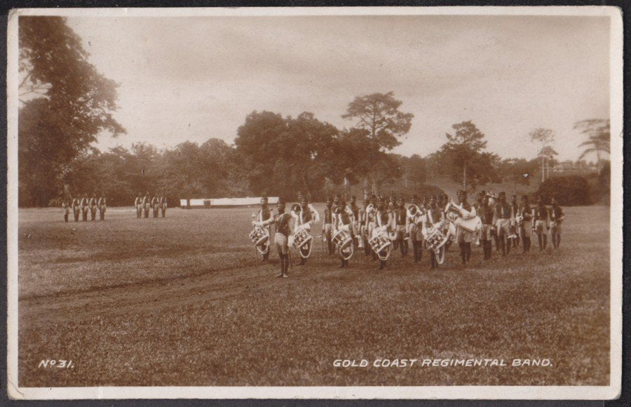Gold Coast Military Regimenta Band Ready To March Vintage A4 Photo Print