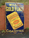 Gold Flake Sign Vintage Retro Advert Ads A4 Photo Print
