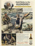 Gold Strike Klondike Vintage Retro Advert Ads A4 Photo Print