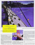 Golden Gate San 2 Vintage Retro Advert Ads A4 Photo Print
