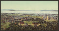 Golden Gate from Berkeley Heights Vintage A4 Photo Print