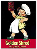 Golden Shred 477 Vintage Advert A4 Photo Print