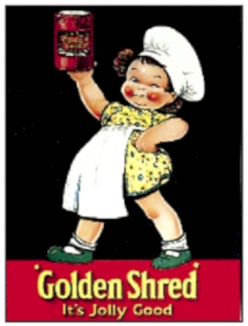 Golden Shred Cheese 1 Vintage Retro Advert Ads A4 Photo Print