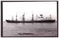 Goldenfels Hansa Line Built 1954 Steam ship A4 Photo Print
