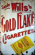 Goldflake Signage Cigarettes Vintage Retro Advert Ads A4 Photo Print
