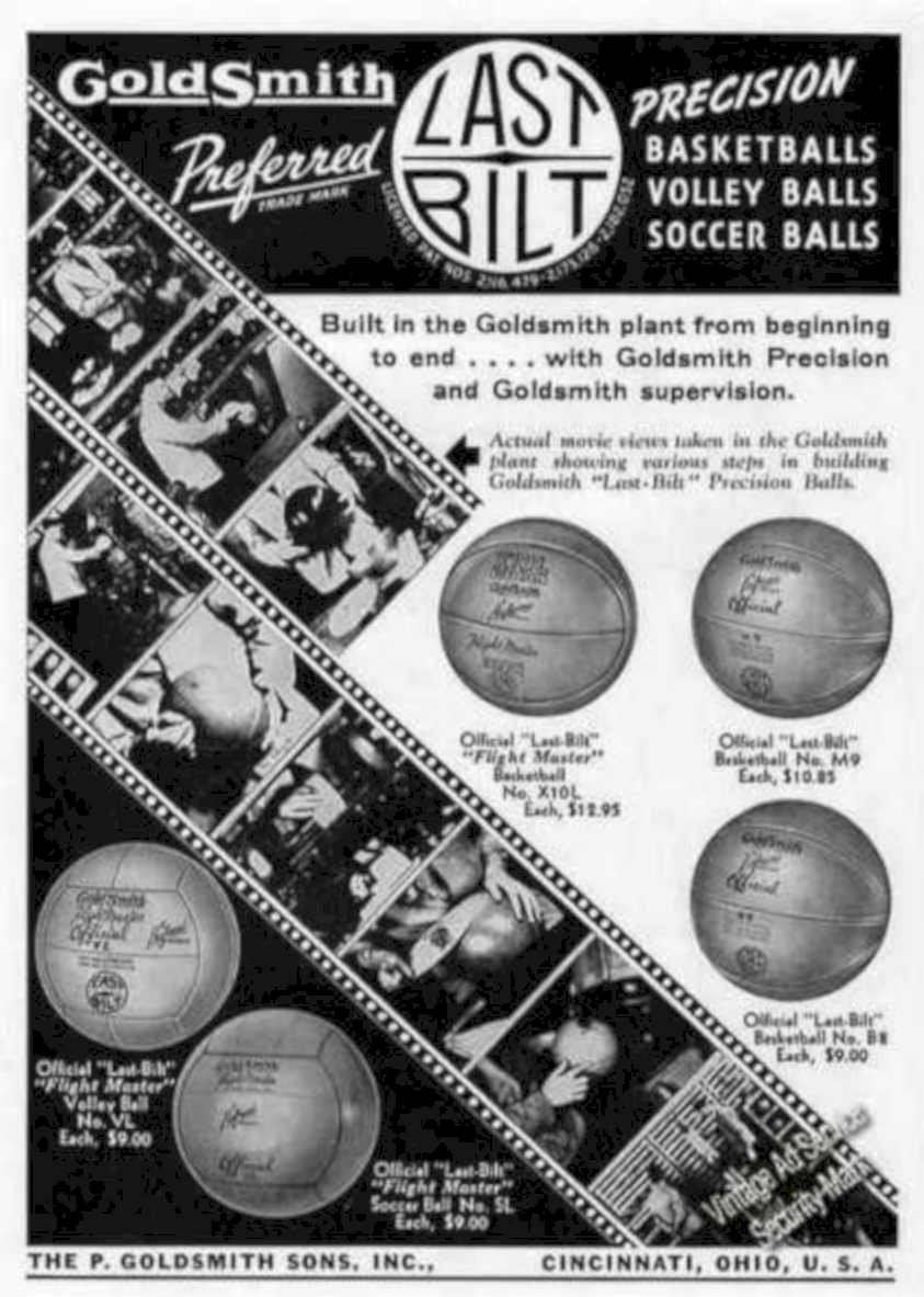 Goldsmith Balls Process Vintage Retro Advert Ads A4 Photo Print