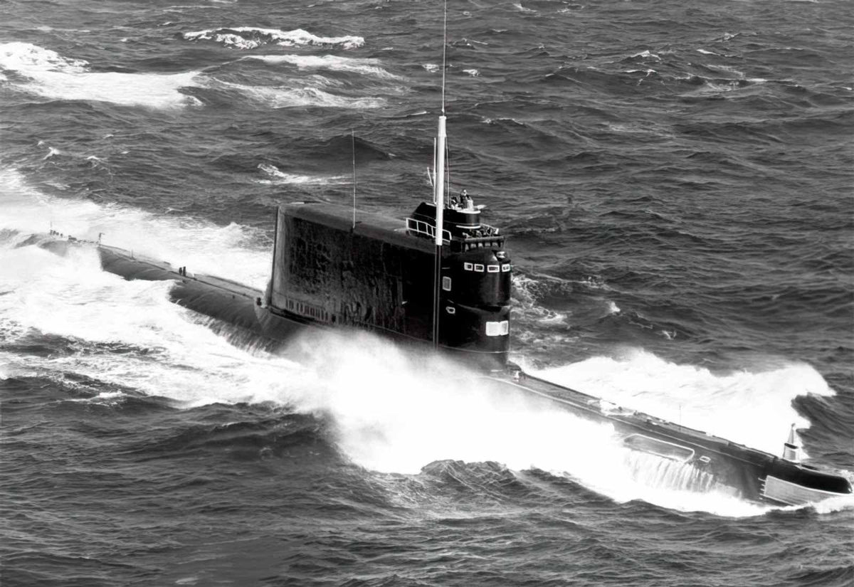 Golf Class Ballistic Missile Submarine Soviet Union A4 Photo Print
