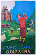 GolfAlpin Advert A4 Photo Print