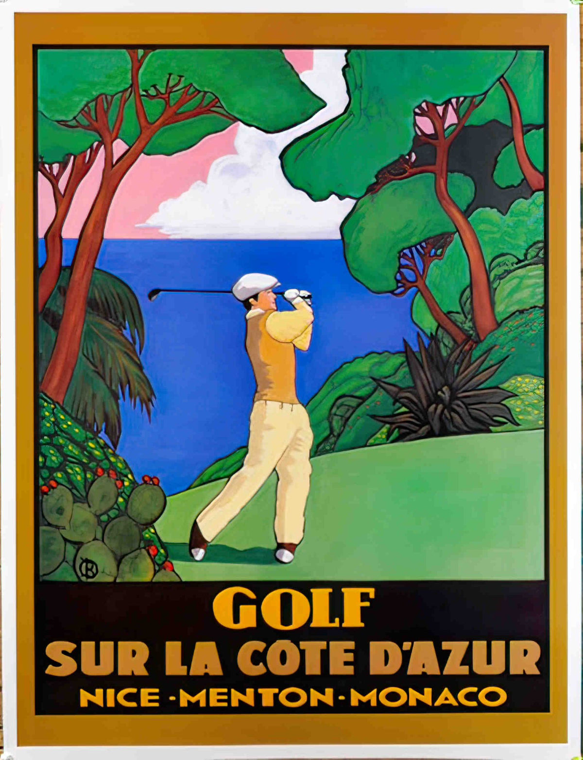 GolfBS Advert A4 Photo Print