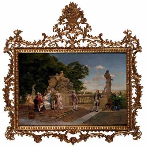 Gonzales Juan Antonio The Duel A4 Photo Print