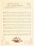 Good King Wenceslas Traditional Christmas Carols 1922 A4 Photo Print