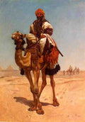 Goodall Frederick An Egyptian Nomad A4 Photo Print