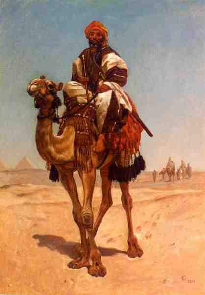 Goodall Frederick An Egyptian Nomad A4 Photo Print