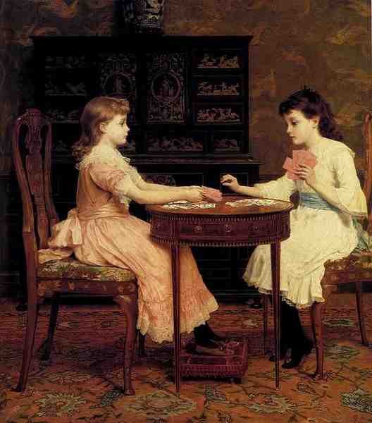 Goodall Frederick Old Maid A4 Photo Print
