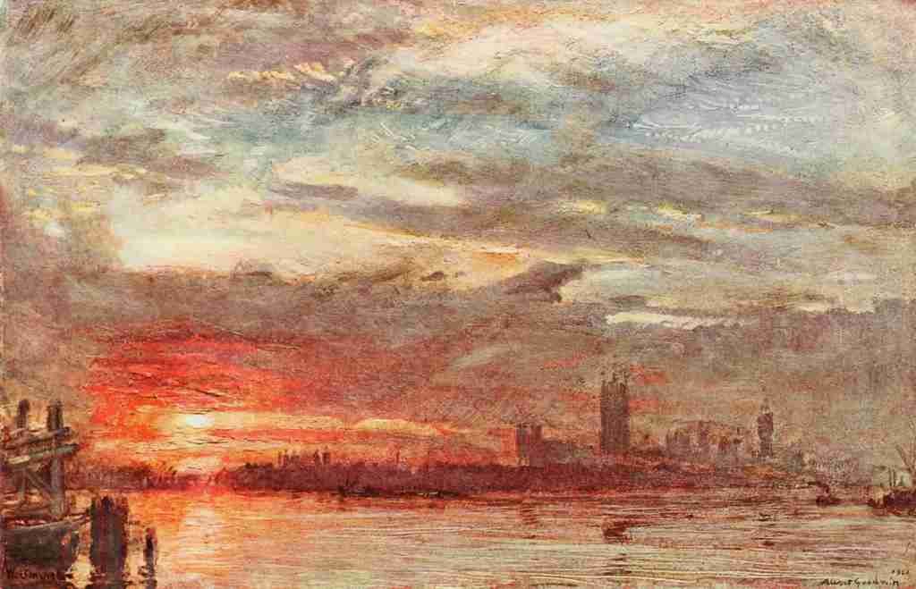 Goodwin Albert 1845 1932 The Studio 1910 Westminster London A4 Photo Print