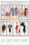 Goodwood Frocks Dresses Vintage Retro Advert Ads A4 Photo Print