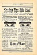 Goodyear No Cut Vintage Retro Advert Ads A4 Photo Print
