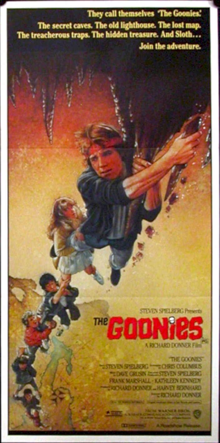 Goonies Cave Movie Vintage Retro Advert Poster A4 Photo Print