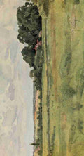 Gotch Thomas Cooper 1854 1931 Round about Wiltshire 1907 In the Kennet Valley A4 Photo Print