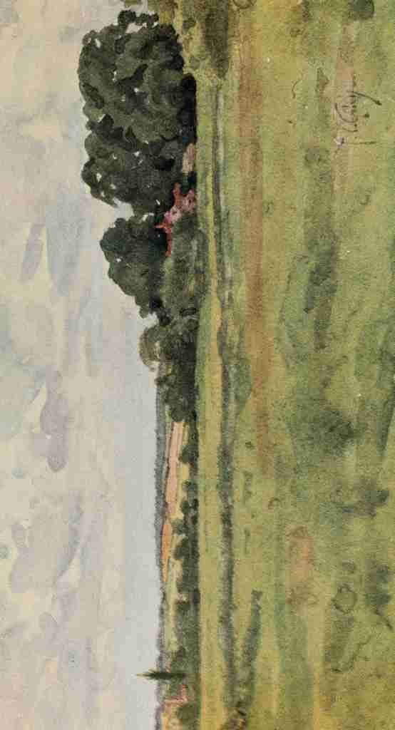 Gotch Thomas Cooper 1854 1931 Round about Wiltshire 1907 In the Kennet Valley A4 Photo Print