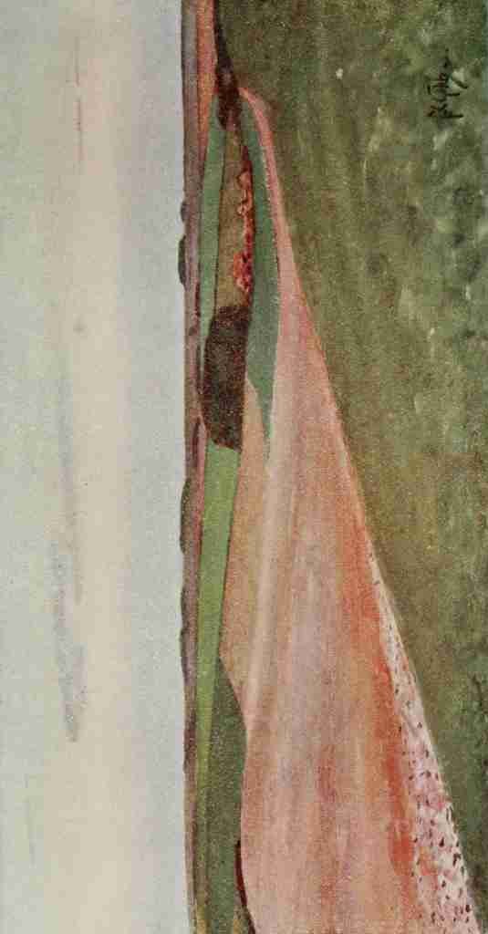 Gotch Thomas Cooper 1854 1931 Round about Wiltshire 1907 On the edge of the plain A4 Photo Print