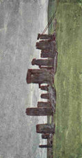 Gotch Thomas Cooper 1854 1931 Round about Wiltshire 1907 Stonehenge A4 Photo Print